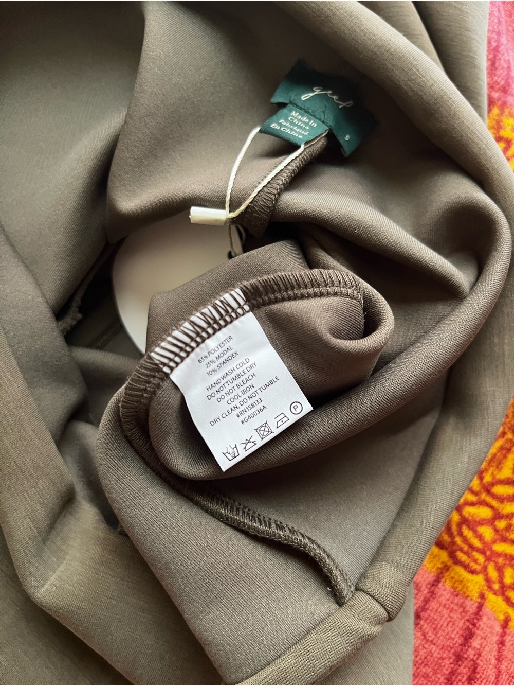 Geel Aria Skirt - Olive - Picture 4 of 5